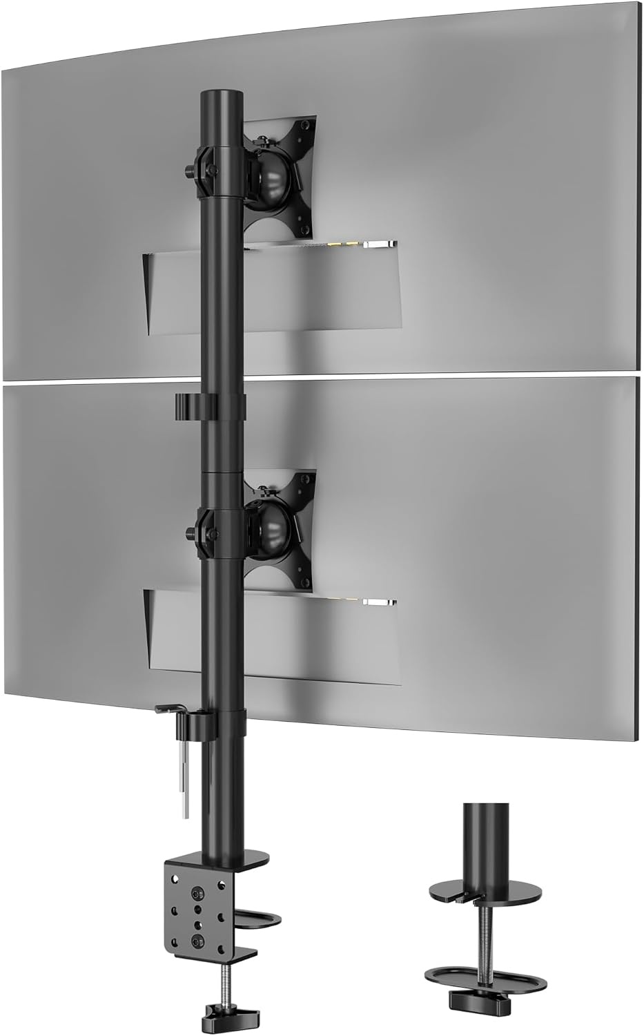Drievoudige Monitorarm Zwart - 34% Korting