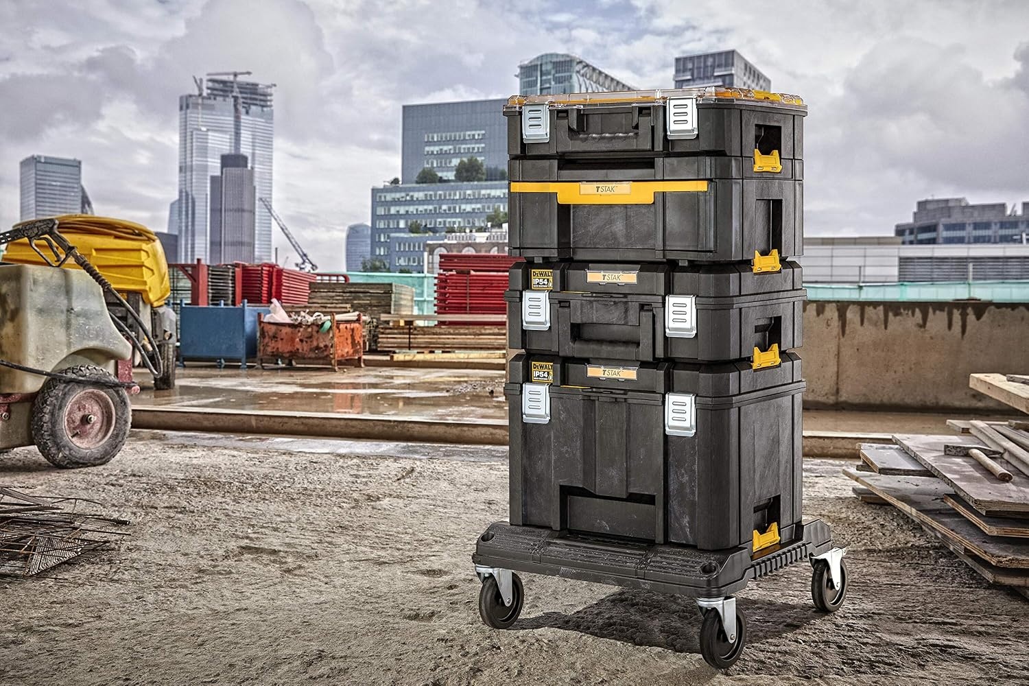 DEWALT Gereedschapskoffer TSTAK II IP54 Meerkleurig (53% Korting)