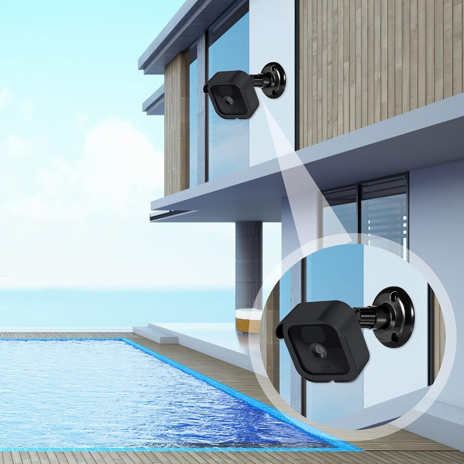 Wandhouder met Beschermhoes voor Blink Outdoor Camera | 360° Verstelbaar | 34% Korting
