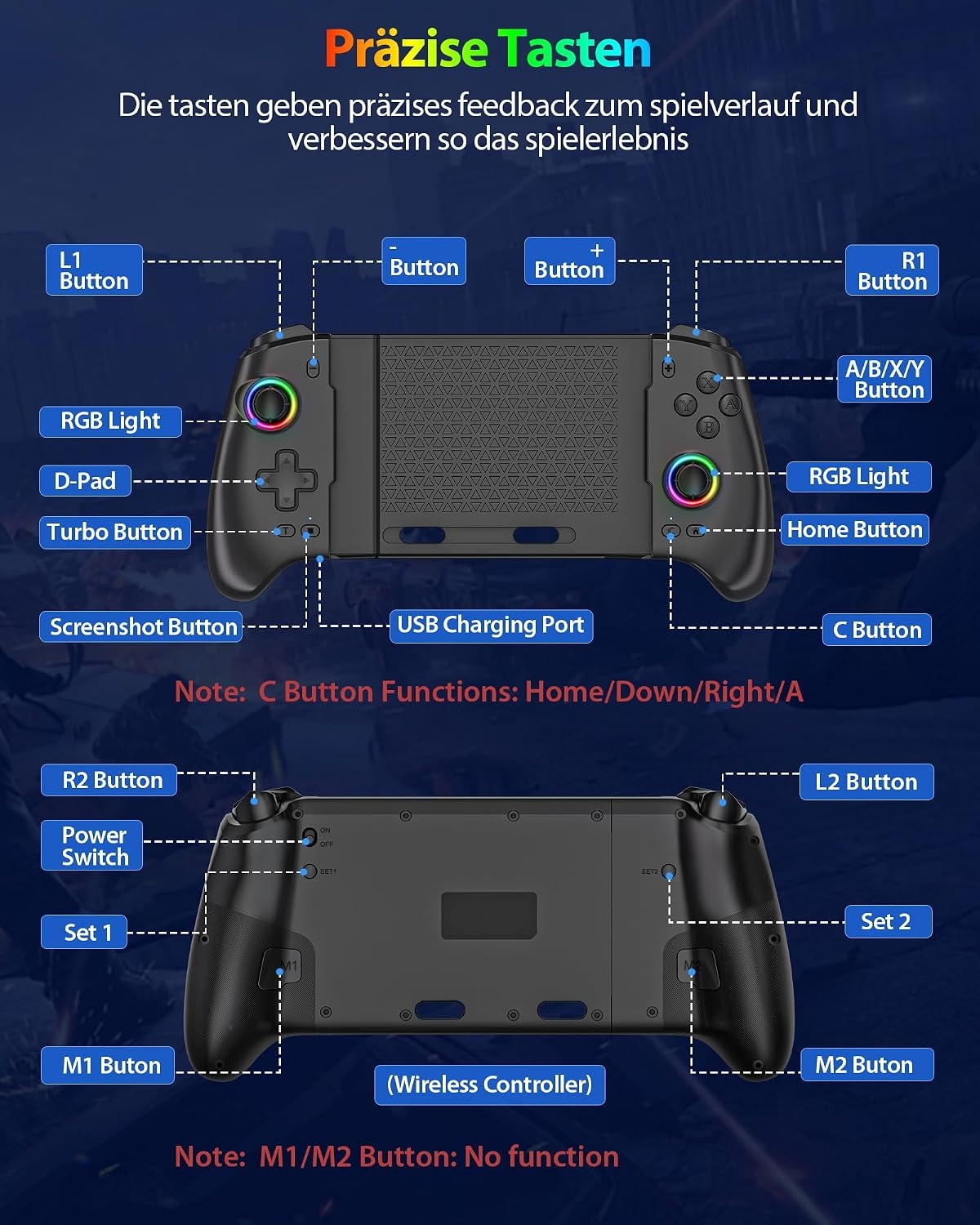 Nintendo Switch Pro Controller: Draadloos, RGB, Hall-effect Joysticks - 33% Korting