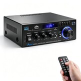 Audioversterker AK45 400W Bluetooth FM Radio USB/SD 2-kanaals met Korting