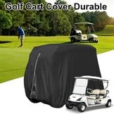 Golfkarhoes Zwart 4-Persoons 210D Oxford Stof - 33% Korting!