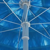 VidaXL Strandparasol Hawaï 300cm Blauw - 34% Korting