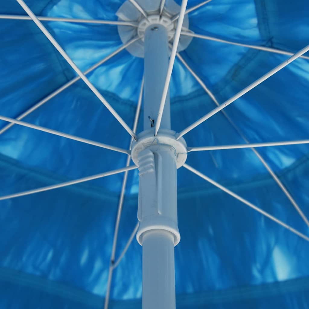 VidaXL Strandparasol Hawaï 300cm Blauw - 34% Korting