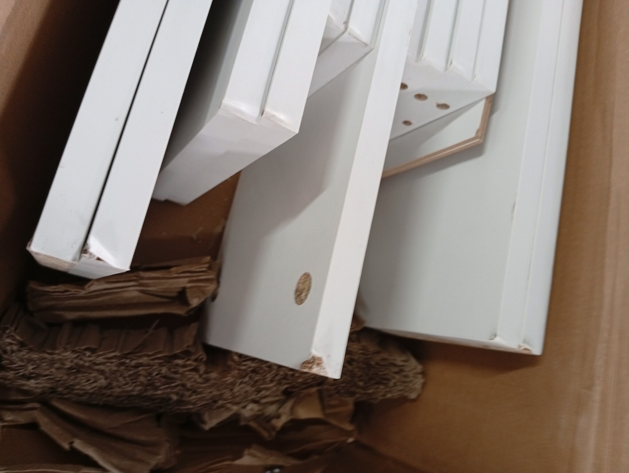 vidaXL Hoofdbordkast 160x18,5x104,5 cm Wit - 54% Korting