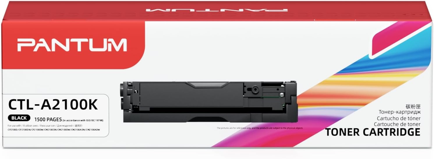 Originele Pantum Zwarte Toner CTL-A2100K - 1500 Pagina's - 29% Korting