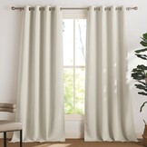 Verduisterende Gordijnen Lichtbeige 132x260 cm (2 Stuks) - 34% Korting