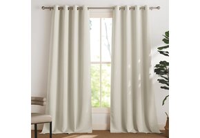 Verduisterende Gordijnen Lichtbeige 132x260 cm (2 Stuks) - 34% Korting