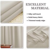 Verduisterende Gordijnen Lichtbeige 132x260 cm (2 Stuks) - 34% Korting
