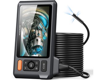 Industriële Inspectiecamera Riool 15m 3 Lens 5" IPS 1080p IP67 - 35% Korting