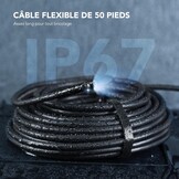 Industriële Inspectiecamera Riool 15m 3 Lens 5" IPS 1080p IP67 - 35% Korting