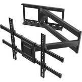 TV-Wandsteun 32-75" | Max 60 kg | Uitschuifbaar tot 1040 mm | Zwart