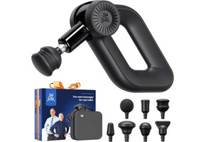 Diepe Weefsel Massagepistool Zwart | 35% Korting
