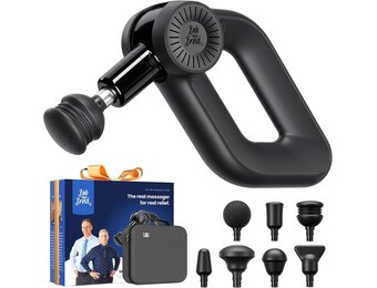 Diepe Weefsel Massagepistool Zwart | 35% Korting