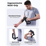Diepe Weefsel Massagepistool Zwart | 35% Korting
