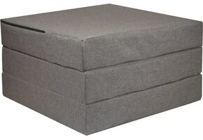 Opvouwbaar Logeermatras Grijs 195x65x10 cm - 34% Korting