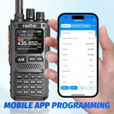 Portofoon Walkie Talkie RT-920 8W Zwart Bluetooth Programmeerbaar met 34% Korting
