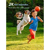 IP Bewakingscamera Set Buiten 2K 6MP PTZ Dubbele Lens met Nachtzicht & 2-Weg Audio (2 stuks)