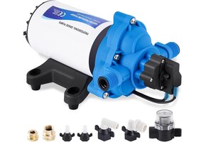 Zelfaanzuigende Membraanpomp 220V 88W - Ideaal voor Huis & Tuin (35% Korting)