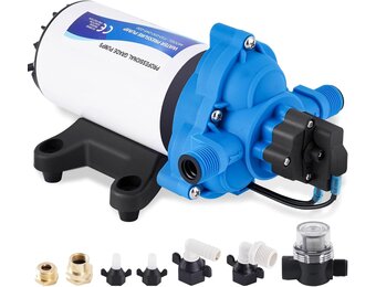 Zelfaanzuigende Membraanpomp 220V 88W - Ideaal voor Huis & Tuin (35% Korting)