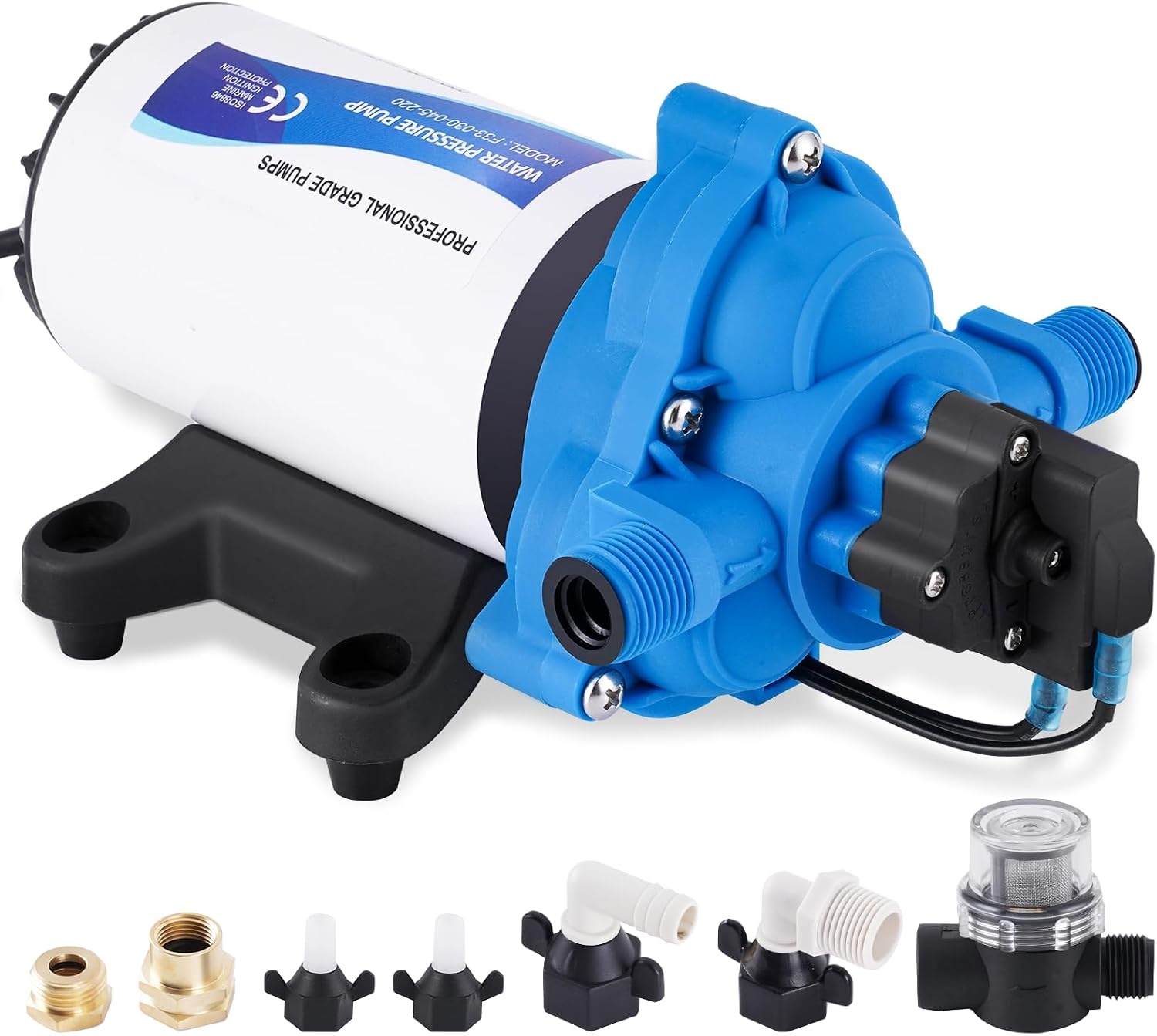Zelfaanzuigende Membraanpomp 220V 88W - Ideaal voor Huis & Tuin (35% Korting)