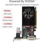 Grafische Kaart GeForce GT 730 4GB DDR3 - 34% Korting