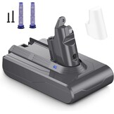 Stofzuigeraccu 6800 mAh voor Dyson V6 + 2 filters - 32% Korting