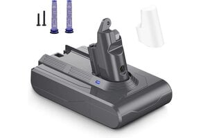Reserveaccu voor Dyson stofzuiger, 6800 mAh capaciteit