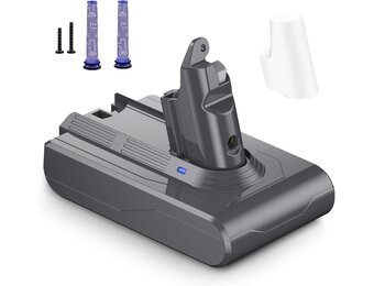 Stofzuigeraccu 6800 mAh voor Dyson V6 + 2 filters - 32% Korting