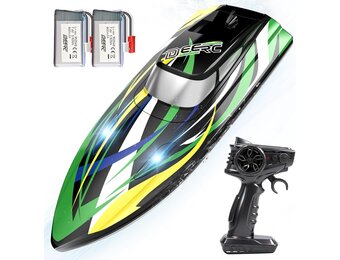 RC Speedboot Zwart 30 km/u - 34% Korting