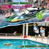 RC Speedboot Zwart 30 km/u - 34% Korting