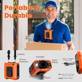 Uplayteck Draagbare tailleventilator