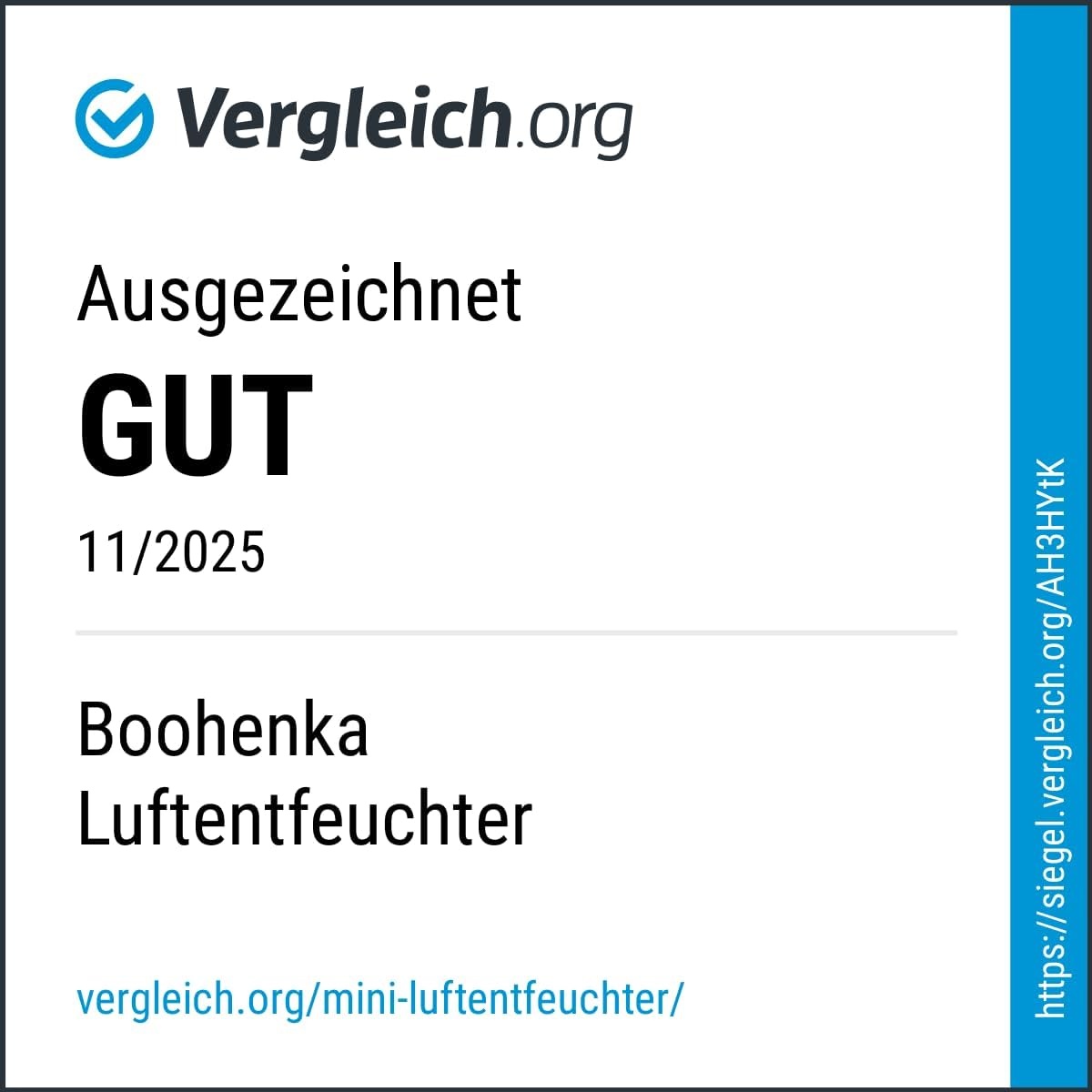 BOOHENKA Elektrische luchtontvochtiger voor thuis, 1200 ml, kleine ontvochtiger voor kelder, badkamer, 7 kleuren, lichtontvochtiger met timer, tegen vocht, nachtmodi