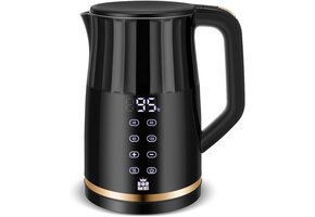 Waterkoker Roestvrijstaal 1,7L 2200W - Temperatuurkeuze & Warmhoudfunctie - 33% Korting