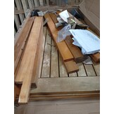 vidaXL Tuintafel 150x90x77 cm massief teakhout