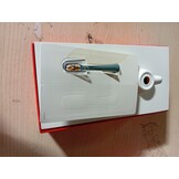 RANVOO [No.1 Clean & Whitening] Bubble Sound elektrische tandenborstel [100% plaque verwijdering] 60 dagen batterij, tandvleesbescherming, 3 modi, timer, reisslot, oplaadbaar, houder, stergrijs