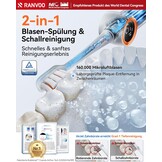 RANVOO [No.1 Clean & Whitening] Bubble Sound elektrische tandenborstel [100% plaque verwijdering] 60 dagen batterij, tandvleesbescherming, 3 modi, timer, reisslot, oplaadbaar, houder, stergrijs