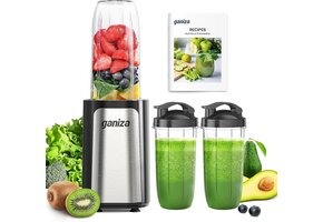 Krachtige Mini Blender 900W met 3 Bekers - 34% Korting!
