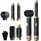 UMIGA Hairstyler 5-in-1 Airstyler, haarstyler, lucht, krultang, föhn, thermische borstel, stijlborstel, set, multistyler, ronde borstel, föhn, warmluchtborstel, haarstyling-apparaten, haardroger