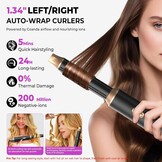 UMIGA Hairstyler 5-in-1 Airstyler, haarstyler, lucht, krultang, föhn, thermische borstel, stijlborstel, set, multistyler, ronde borstel, föhn, warmluchtborstel, haarstyling-apparaten, haardroger