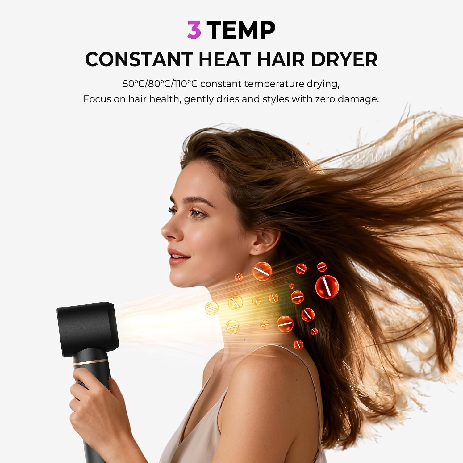 UMIGA Hairstyler 5-in-1 Airstyler, haarstyler, lucht, krultang, föhn, thermische borstel, stijlborstel, set, multistyler, ronde borstel, föhn, warmluchtborstel, haarstyling-apparaten, haardroger