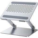 Laptopstandaard voor Bureau Aluminium Verstelbare Laptophouder, Ergonomische Laptopverhoger met Hitteventilatie Compatibel met MacBook Pro Air Dell Chromebook HP Notebook tot 17,3 Inch