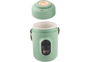 Draagbare Elektrische Kookpot 800ml - Koken, Stomen, Warmhouden - 34% Korting