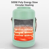 Elektrische kookpot met Stoomkoker, Ramen-koker 800 ml, Draagbare antiaanbaklaag noedelkoker voor pasta, soep, steak, havermout, Multifunctionele kookpot met
