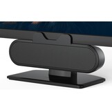 INGA USB-luidspreker voor computermonitor, laptop, soundbar voor desktopmonitor, USB-C naar USB-luidspreker voor pc, laptop en Mac (zwart)