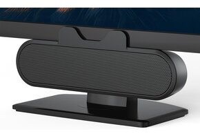 Zwarte USB Soundbar Luidspreker 10W - 33% Korting