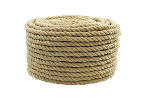 VidaXL Boottouw 10 mm 250 m Naturel - 34% Korting