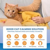 Kalmerende Feromonen Diffuser Set voor Katten | Tegen Stress Angst Krabgedrag | 2 Stopcontact Diffusers + 2 Navulflessen (2x 48ml)