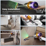 Click-In-Type 3900mAh V12 batterij voor Dyson, ASUNCELL 25,2V vervangende batterij voor V12 Detect Absolute, Detect Slim, Detect Fluffy SV46 handheld accustofzuiger, onderdeelnummer 965470-01