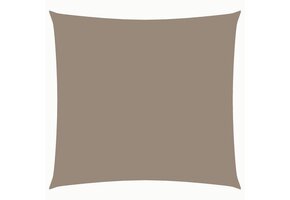 VidaXL Vierkant Zonnescherm 7x7m Taupe Oxford Stof - 35% Korting